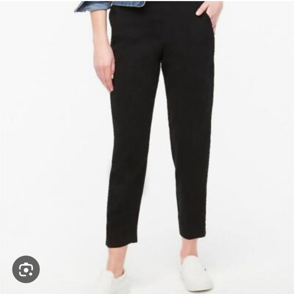 J. Crew Women's City Fit Stretch Navy Pants
